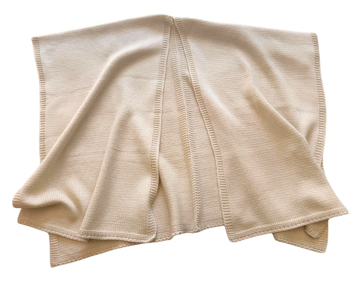 Extrafine Merino Wool Ruana